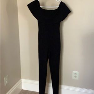 Jumpsuit straight leg tight fitted